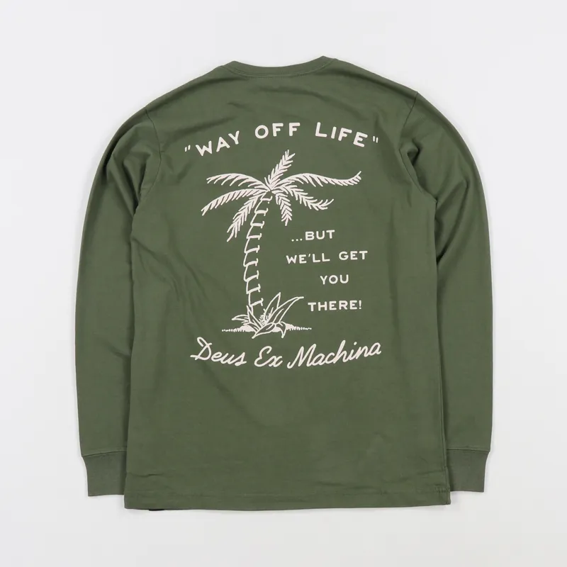 Deus Ex Machina Graphic Zippo Long Sleeve Cotton T Shirt Bark