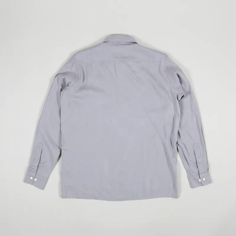 Samsøe And Samsøe Asti Half Zip Shirt Alloy-2