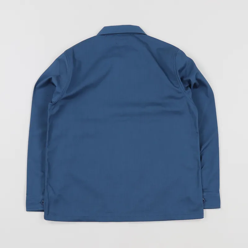 Stussy Light Weight LS Zip Polo