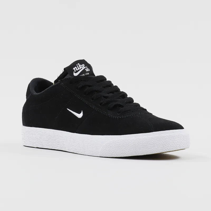 Nike SB Zoom Bruin Shoes Black White-4