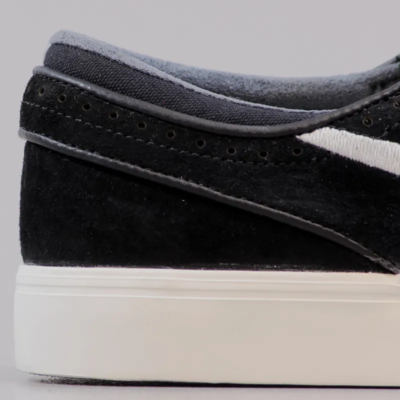 Nike SB Zoom Stefan Janoski Elite Shoes Black Sail-1