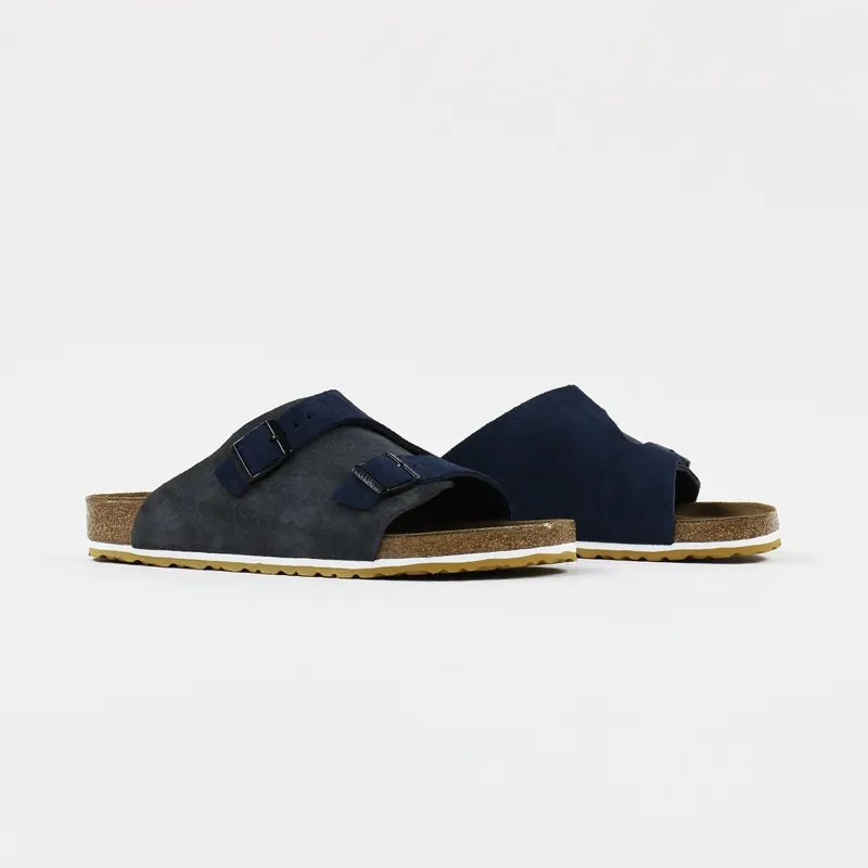 Universal Works X Birkenstock Mens Casual Zurich Sandal Navy Blue