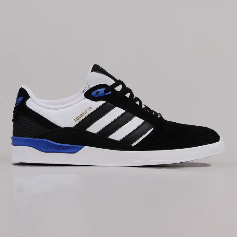 Adidas ZX Vulc Rodrigo TX Shoes Black FTW White Bluebird