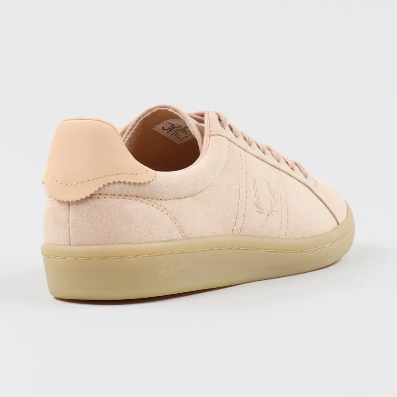 Fred Perry B721 Microfibre Shoes Natural Tan-5