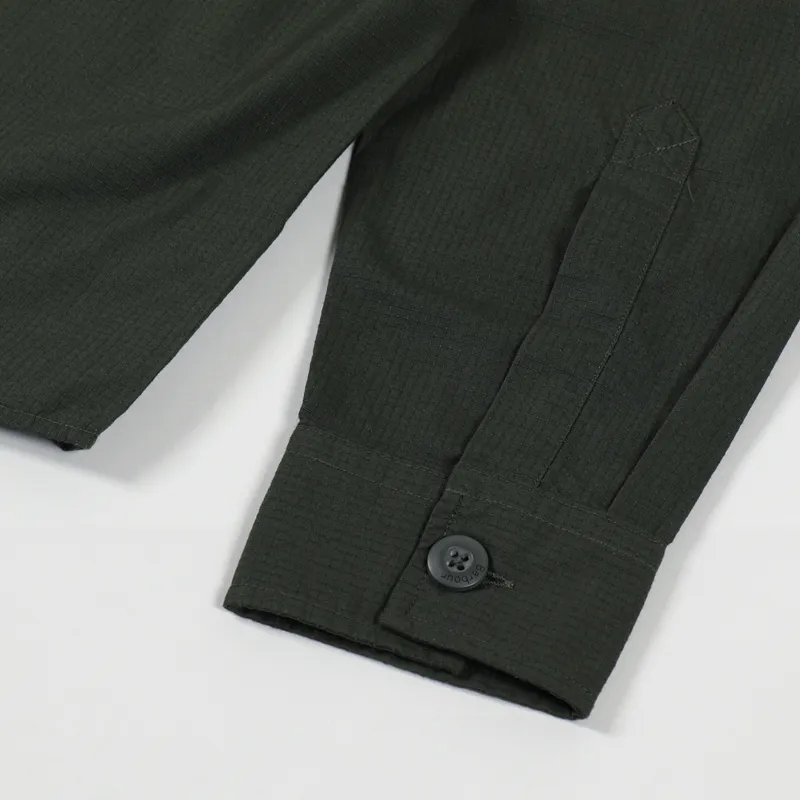 Barbour Beacon Ripstop Overshirt Forest-2