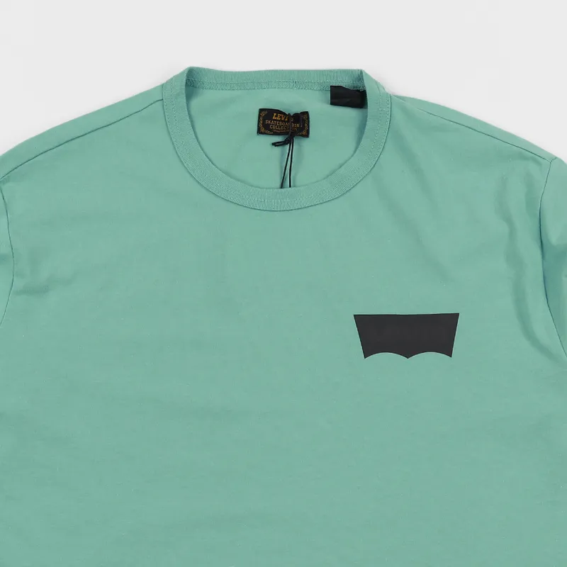 Levi's Skate Batwing T Shirt Wasabi Black-1