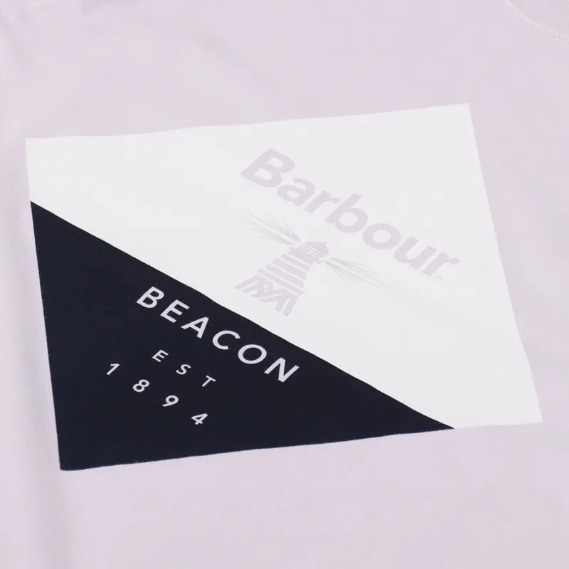 Barbour Beacon Diamond T Shirt Thistle-2