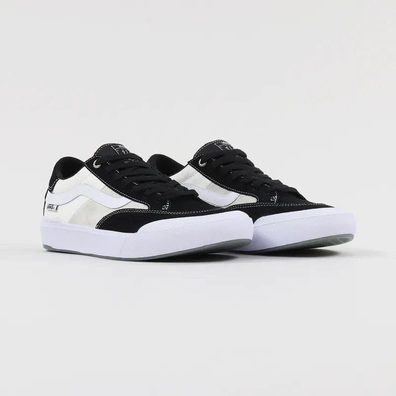 Vans Berle Pro Shoes Black White-3