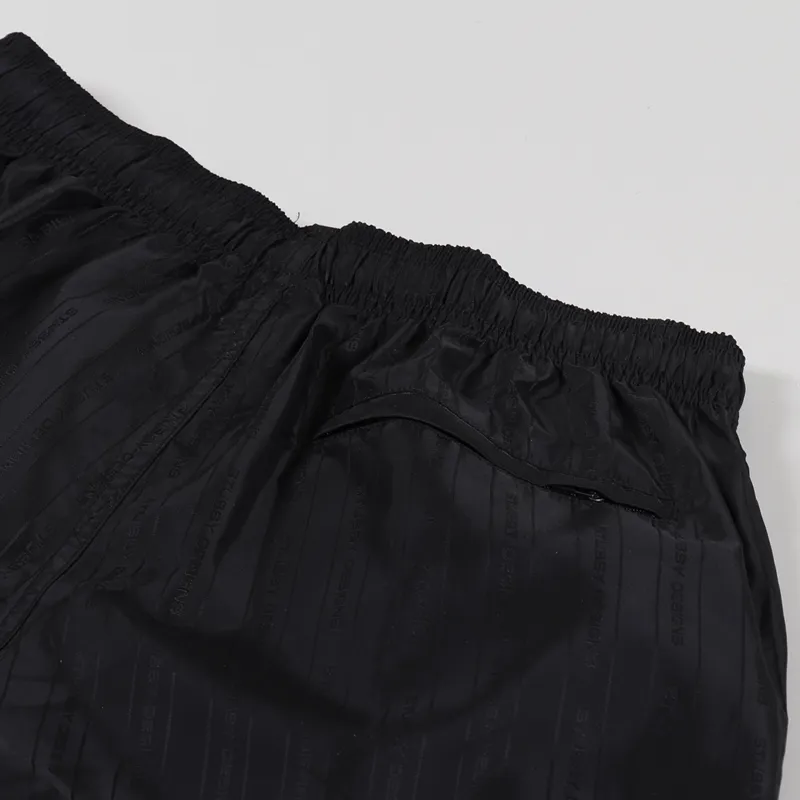 Stussy Jacquard Nylon Short Black-2