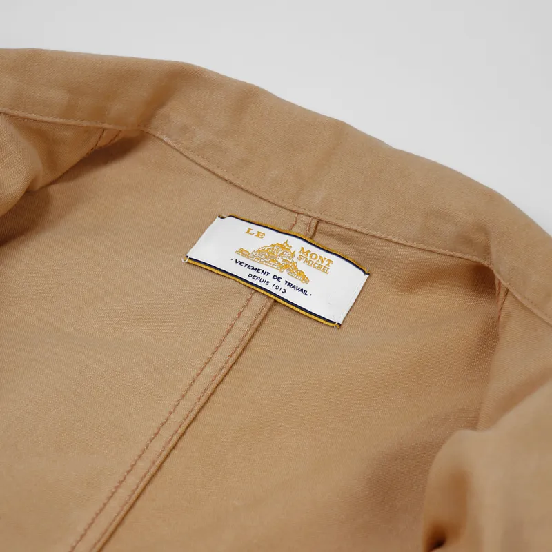 Le Mont St Michel Bomber Jacket Kraft-5