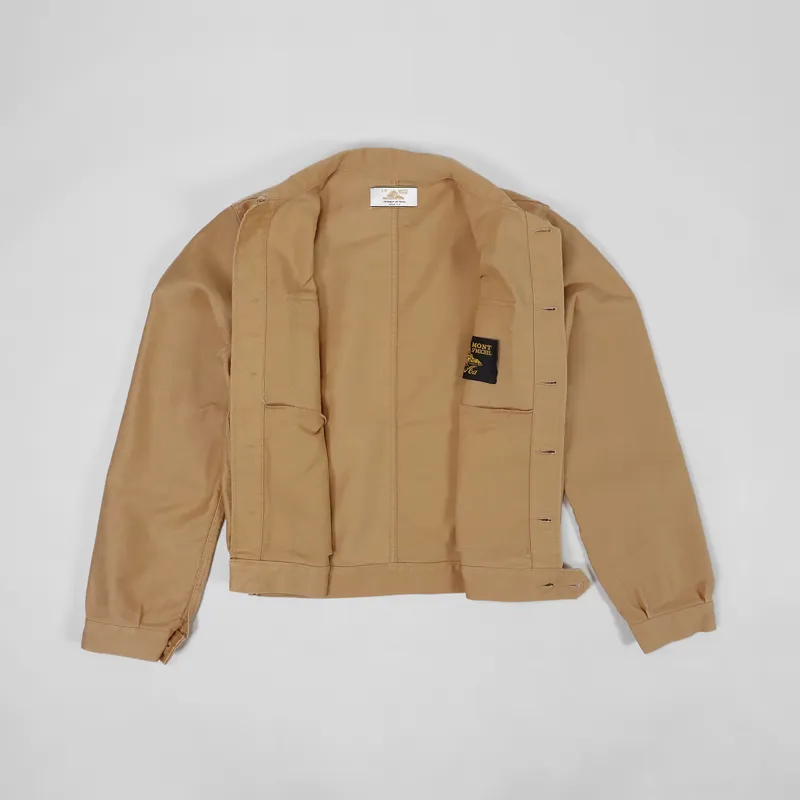 Le Mont St Michel Bomber Jacket Kraft-1