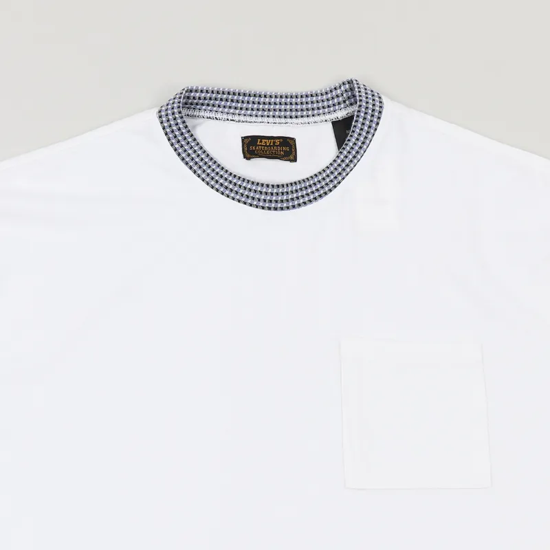 Levi's Skate Boxy T Shirt Bright White-1