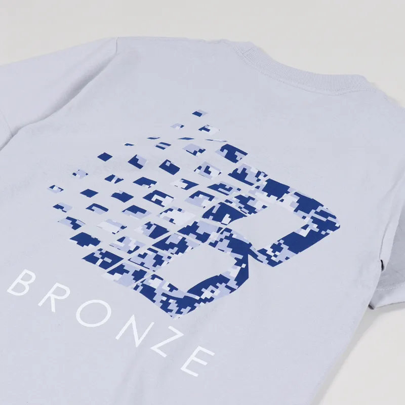 Bronze 56K B Logo Digi Camo T Shirt Silver-2