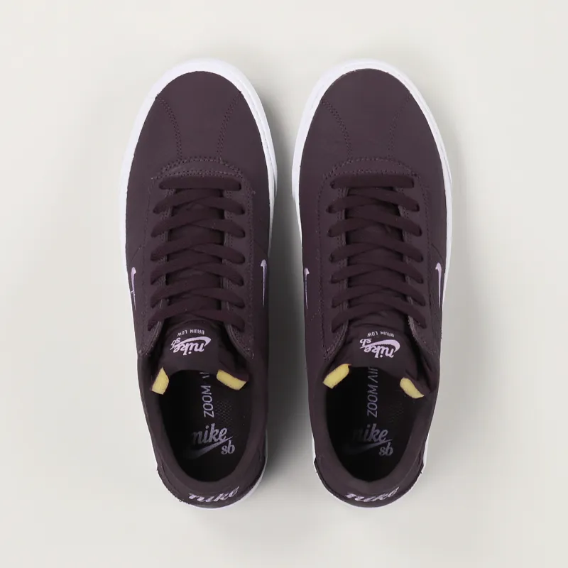 Nike SB Zoom Bruin Shoes Mahogany Violet Star-8
