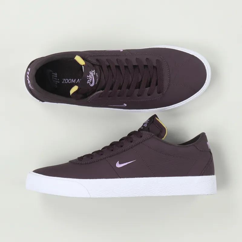 Nike SB Zoom Bruin Shoes Mahogany Violet Star-3