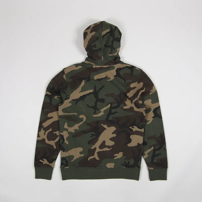 Carhartt WIP Hooded College Sweat Camo Laurel White-5