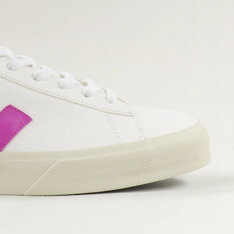 Veja Campo Easy Shoes Extra White Ultraviolet Jaune Fluo-3