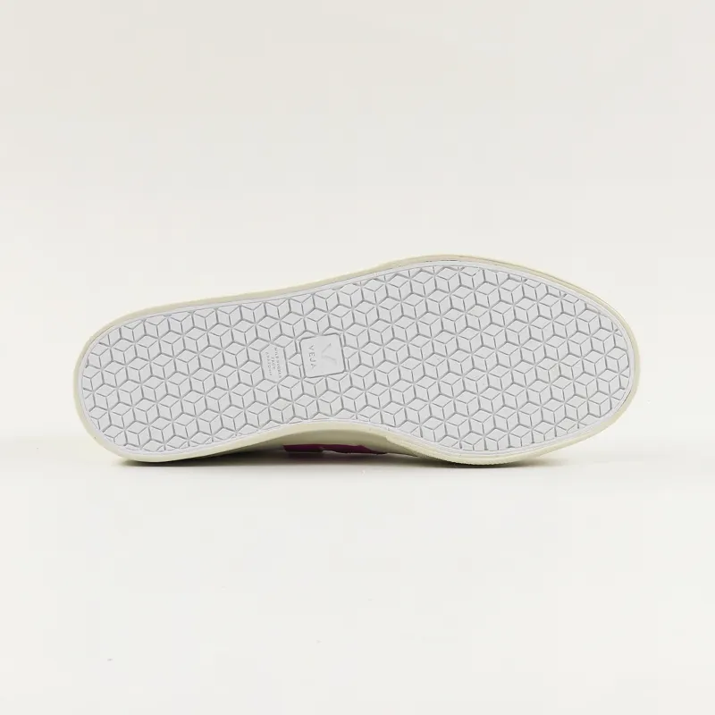 Veja Campo Easy Shoes Extra White Ultraviolet Jaune Fluo-8