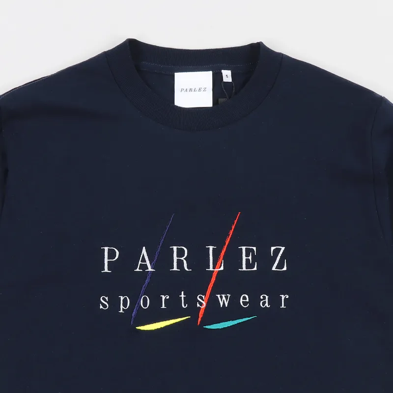 Parlez Cape T Shirt Navy-1