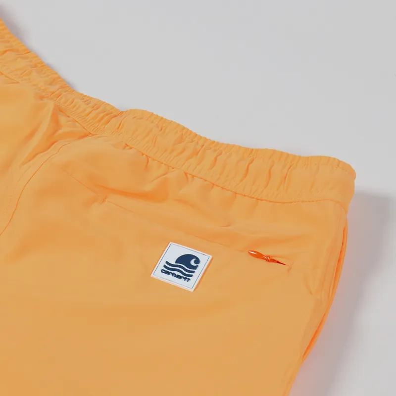 Carhartt WIP Aran Swim Trunks Pop Orange-3