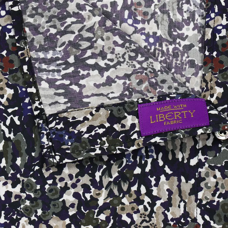 Norse Projects Carsten Liberty Print Shirt Ivy Green-1