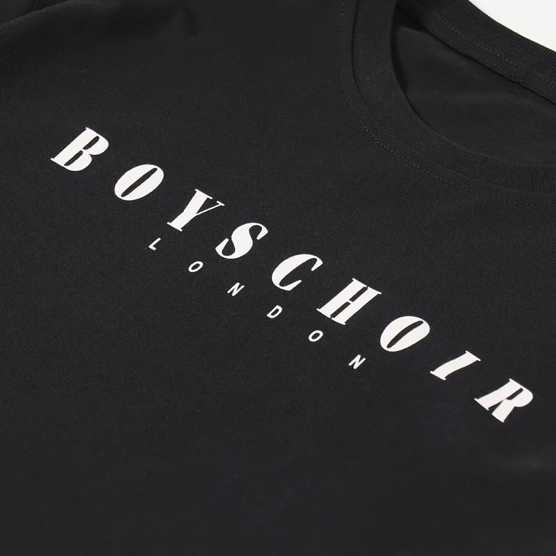 Boys Choir Cherub OG Long Sleeve T Shirt Black-3