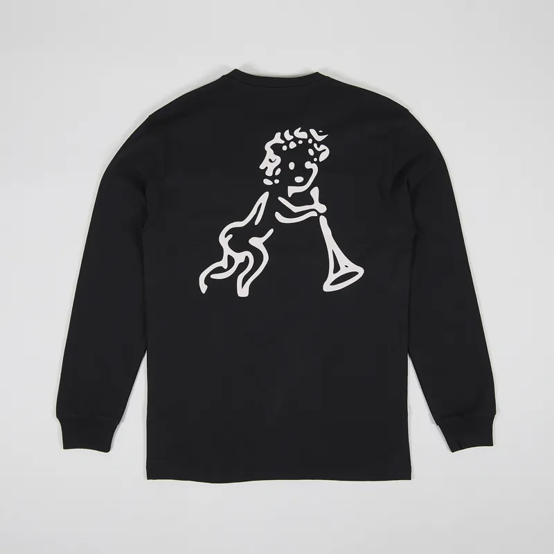 Boys Choir Cherub OG Long Sleeve T Shirt Black