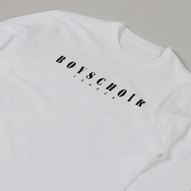 Boys Choir Cherub OG Long Sleeve T Shirt White-3