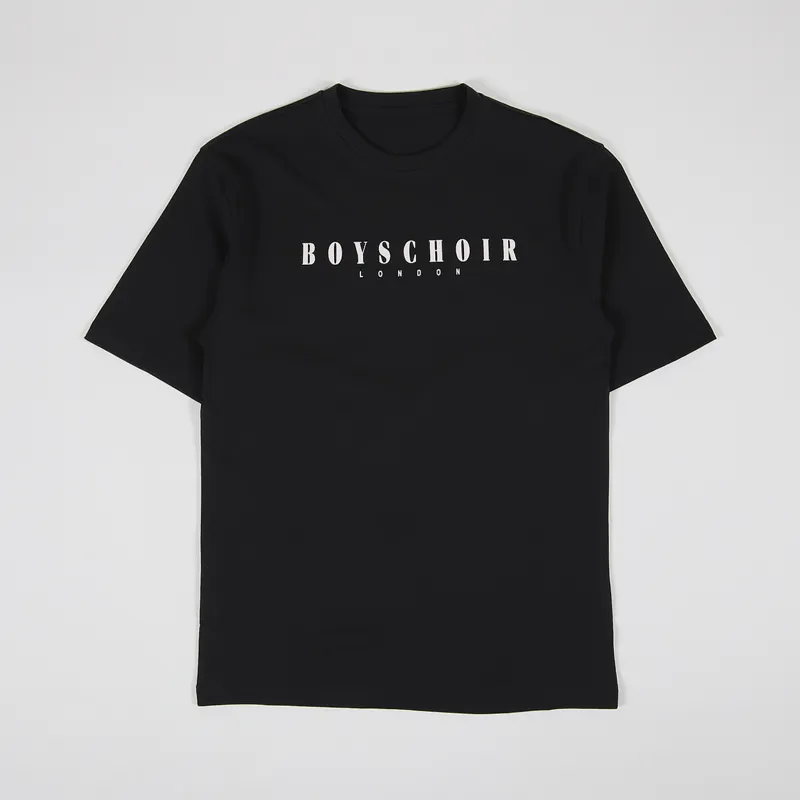 Boys Choir Cherub OG T Shirt Black-1