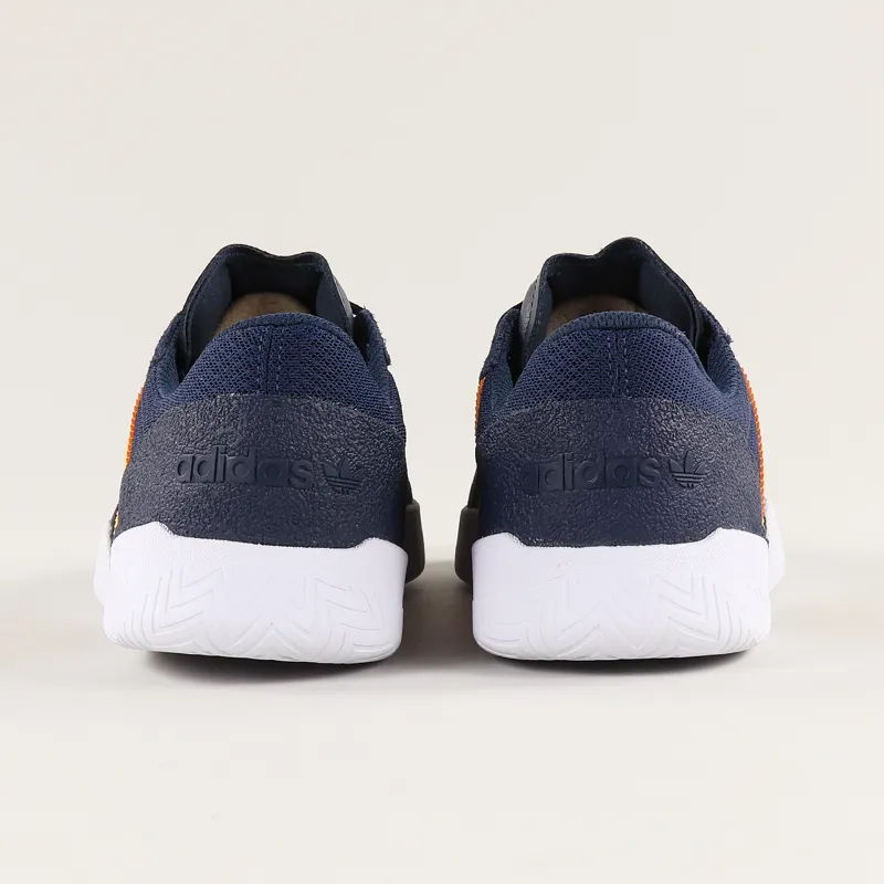 Adidas Skateboarding City Cup Shoes Navy Gold White-7
