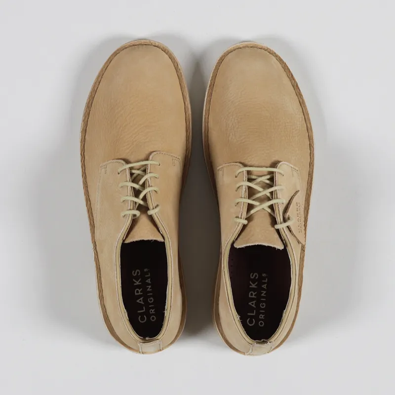Clarks Originals Desert London Shoes Maple Nubuck-1
