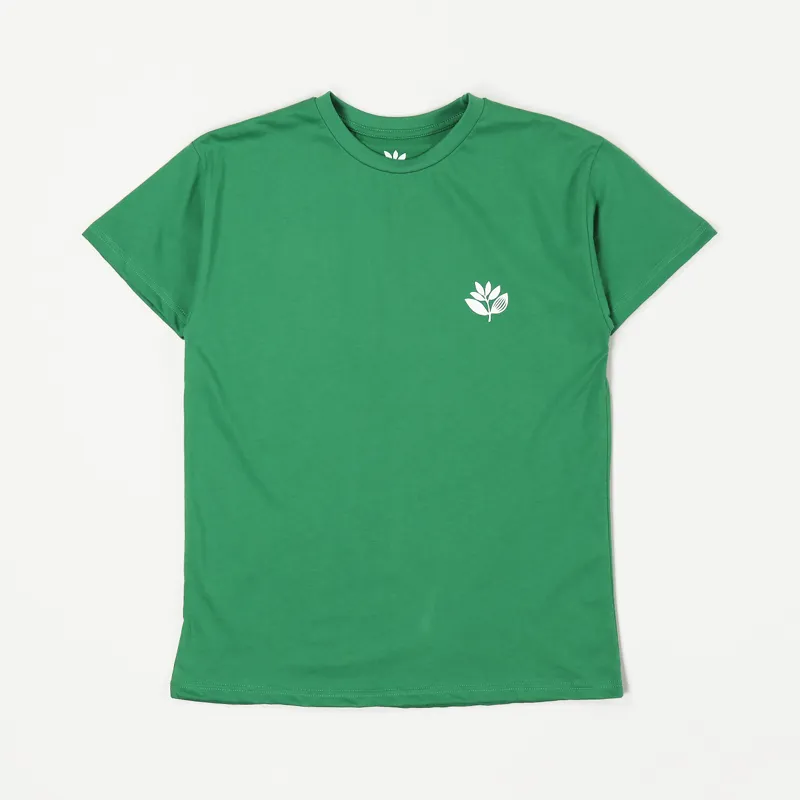 Magenta Classic Plant T Shirt Green-1