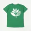 Magenta Classic Plant T Shirt Green