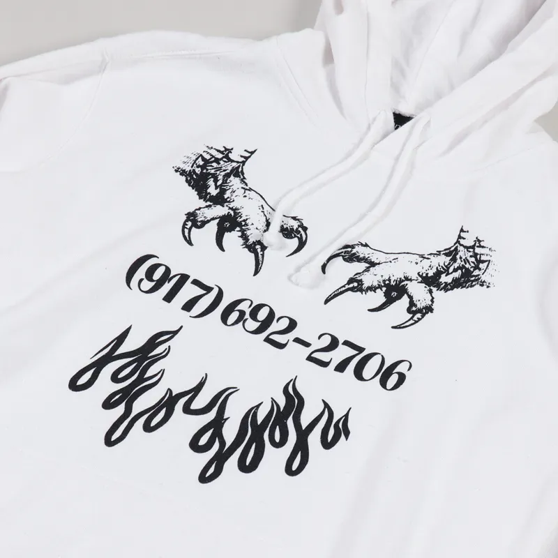 Call Me 917 Matrix Pullover Hoodie White-4