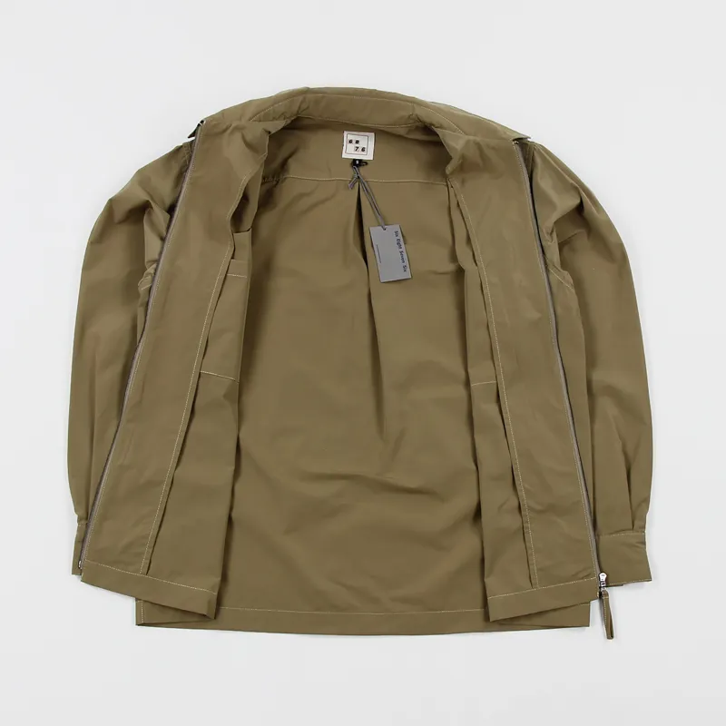 6876 Clova Zip Overshirt Tan-2