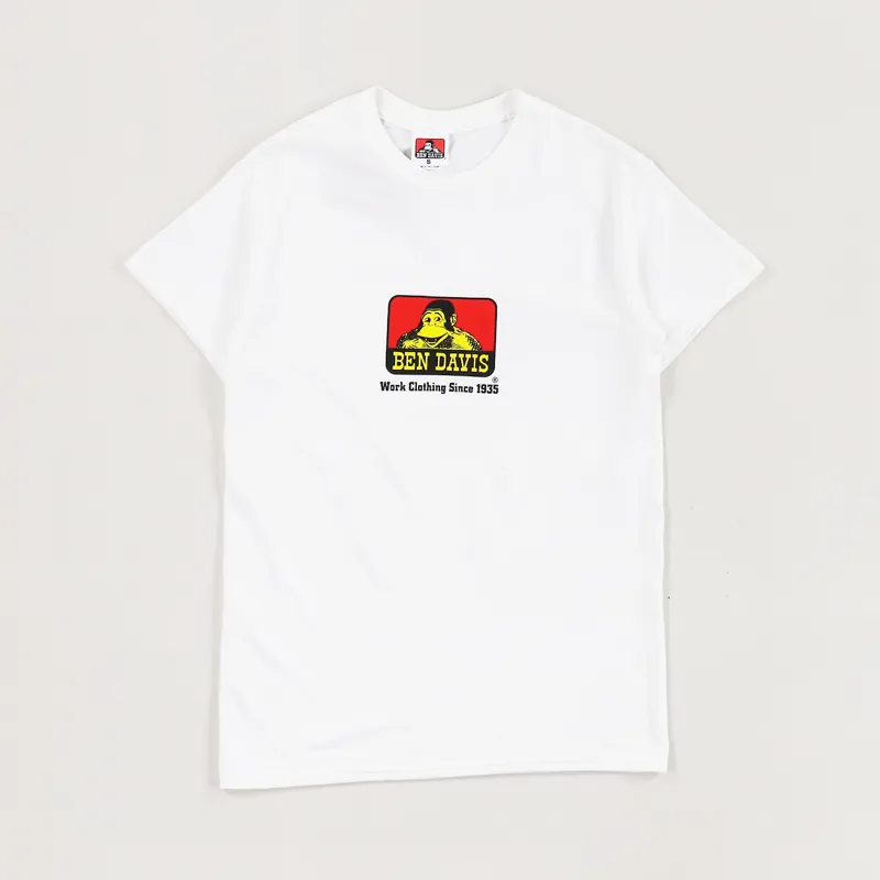 Ben Davis Classic Logo T Shirt White