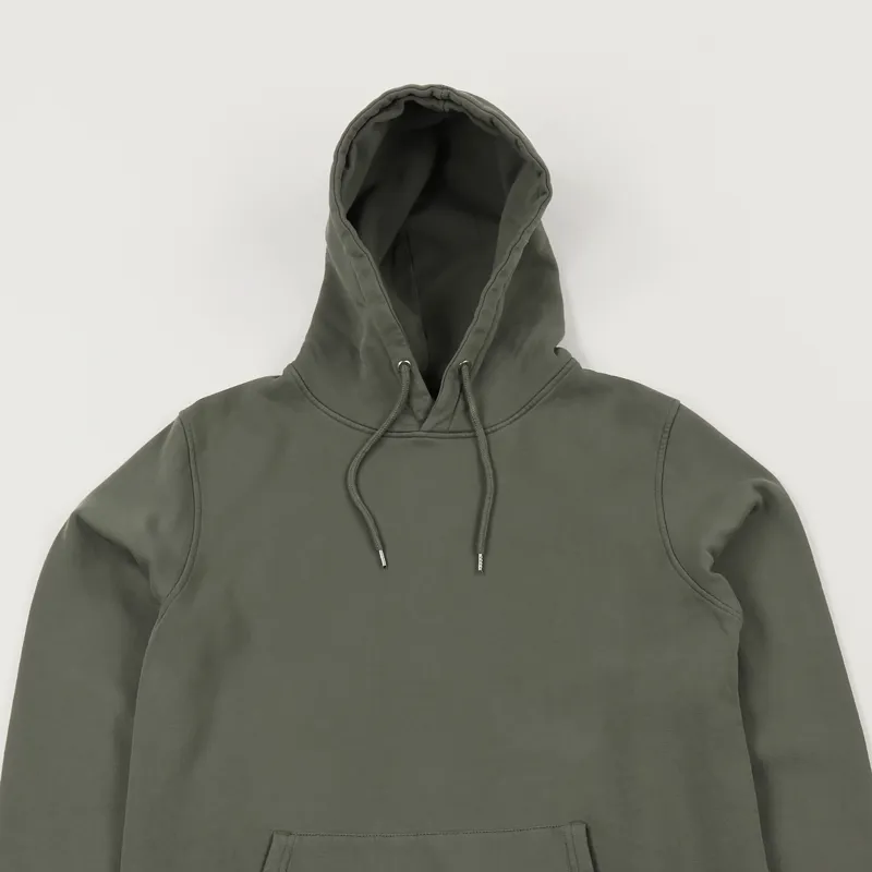 Colorful Standard Classic Organic Hoodie Dusty Olive-1