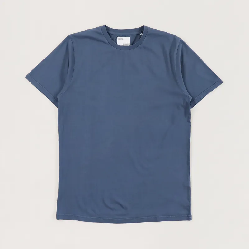 Colorful Standard Classic Organic T Shirt Petrol Blue