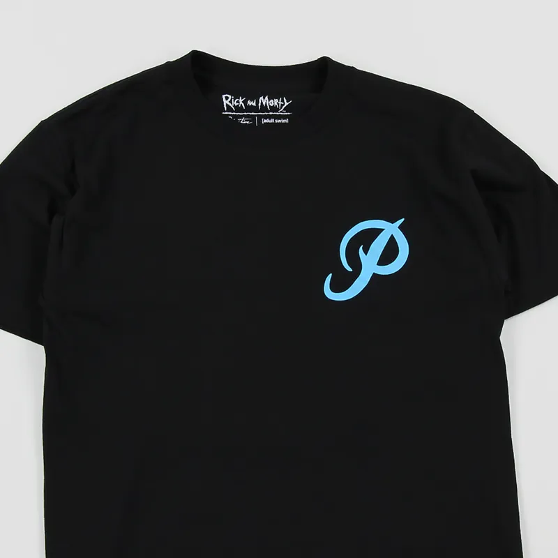 Primitive x Rick And Morty Classic P Skate T Shirt Black-2