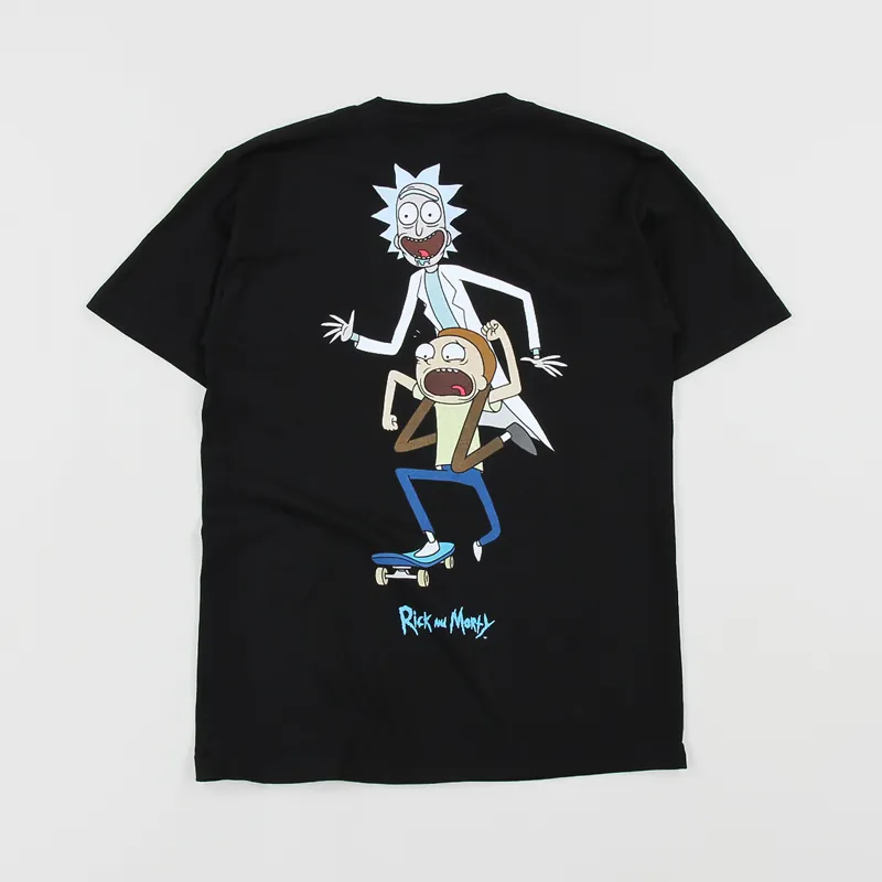 Primitive x Rick And Morty Classic P Skate T Shirt Black