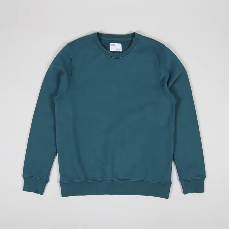 Colorful Standard Classic Organic Crew Sweatshirt Ocean Green