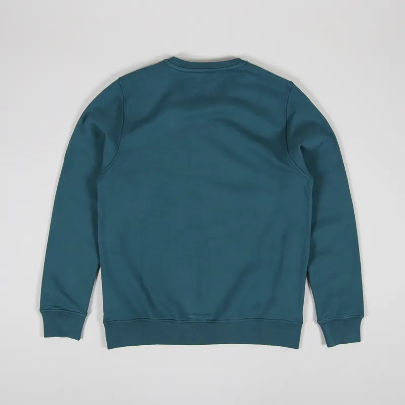 Colorful Standard Classic Organic Crew Sweat Ocean Green-3