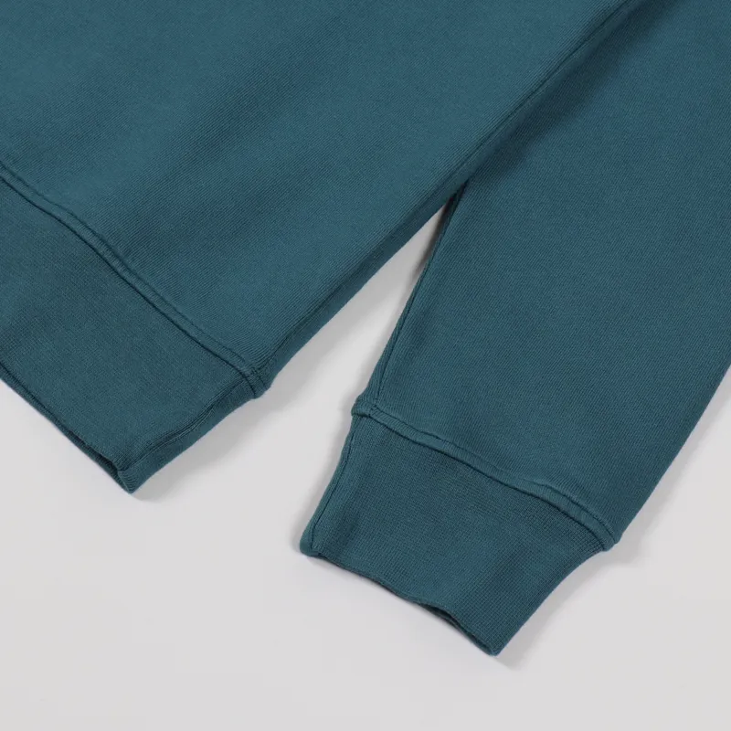 Colorful Standard Classic Organic Crew Sweat Ocean Green-2