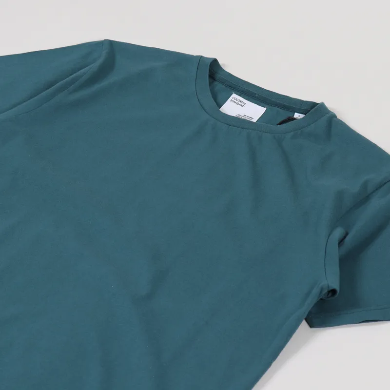 Colorful Standard Classic Organic T Shirt Ocean Green-1