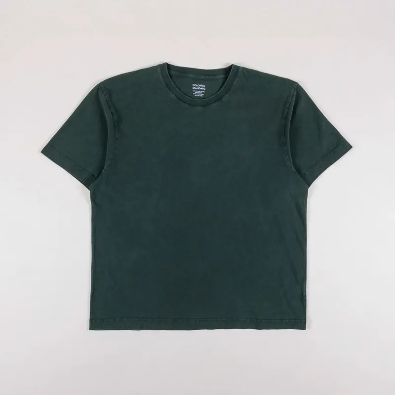 Colorful Standard Oversized Organic T Shirt Midnight Forest