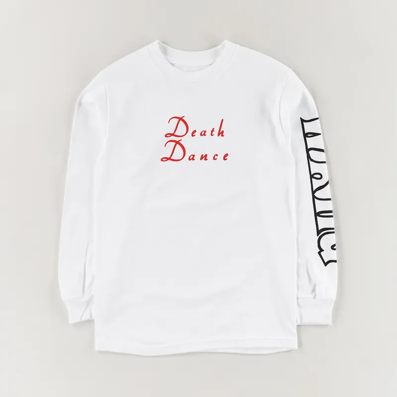 WKND Death Dance Long Sleeve T Shirt White