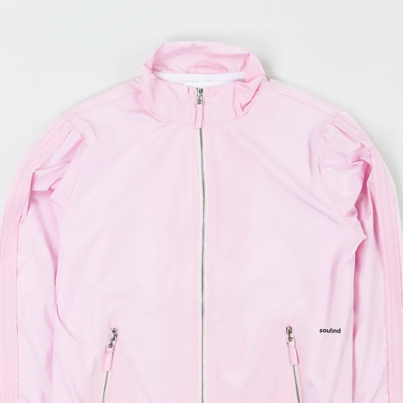 Soulland Derek Tracksuit Jacket Pink-1