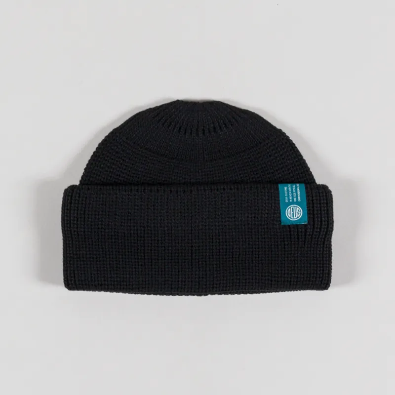 Deus Ex Machina Deck Pill Beanie Black