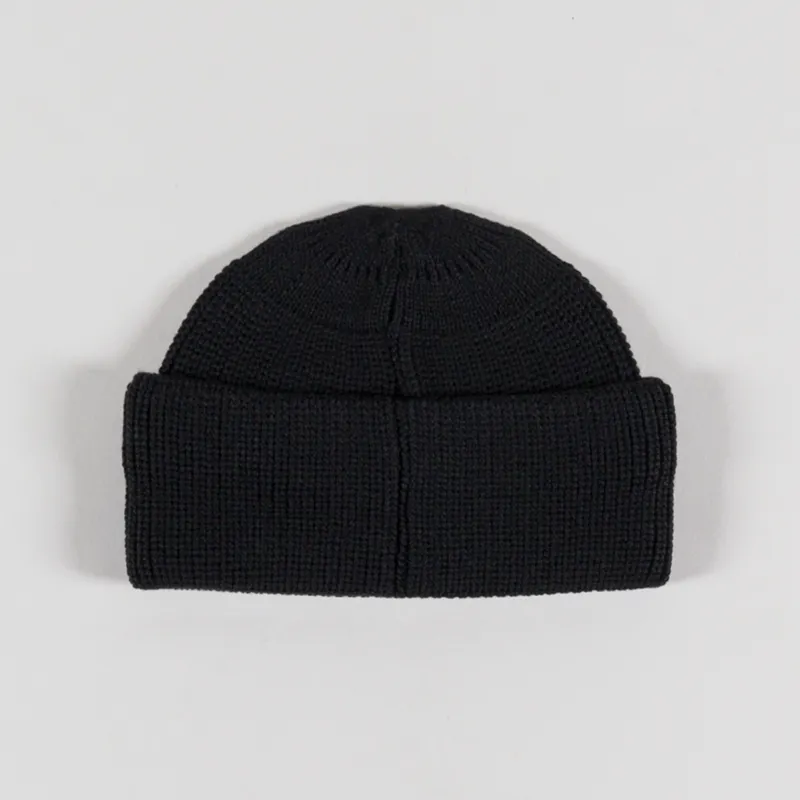 Deus Ex Machina Deck Pill Beanie Black-1