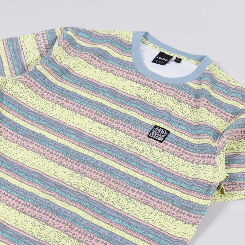 Deus Ex Machina Sunrise T Shirt Lemon Combo-1